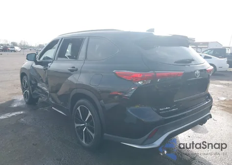 2021 Toyota Highlander Xse from USA, damaged, VIN 5TDLZRAH5MS043571